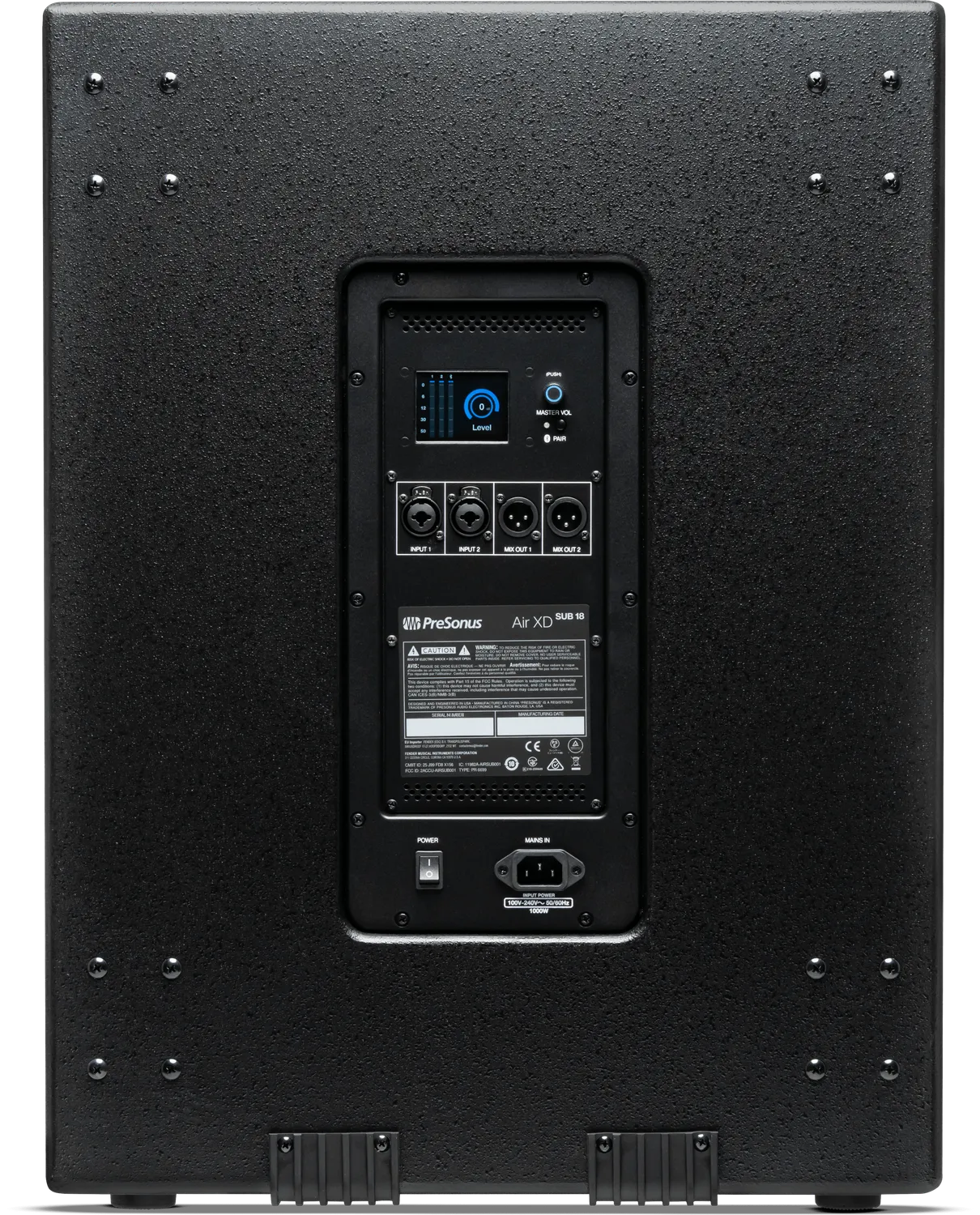 PreSonus AIR XD Sub 18 subwoofer attivo 18" 2000W Bluetooth