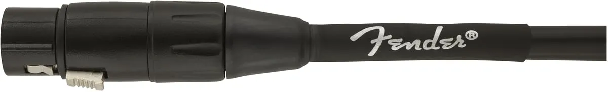 Fender Professional PRO cavo microfono XLR 7,5 m nero bilanciato