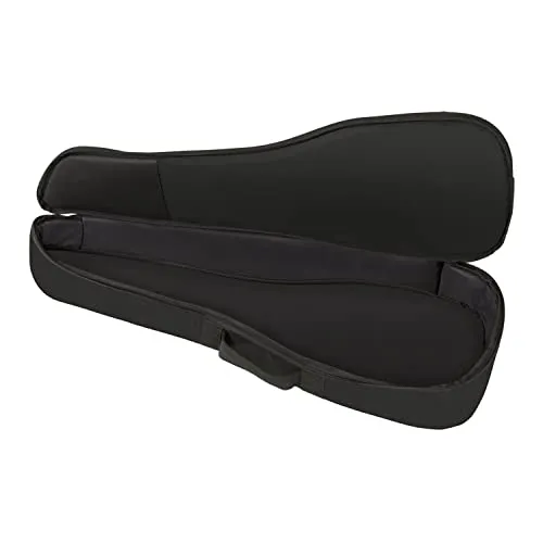 Fender FU610 borsa ukulele concerto nera imbottita