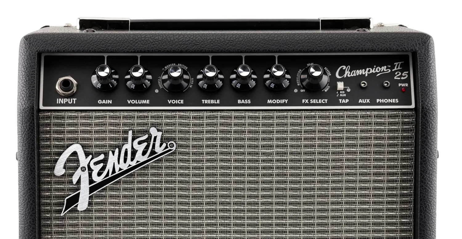 Fender Champion II 25 Amplificatore Chitarra 25W Effetti