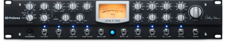PreSonus ADL 700 channel strip valvolare microfonica