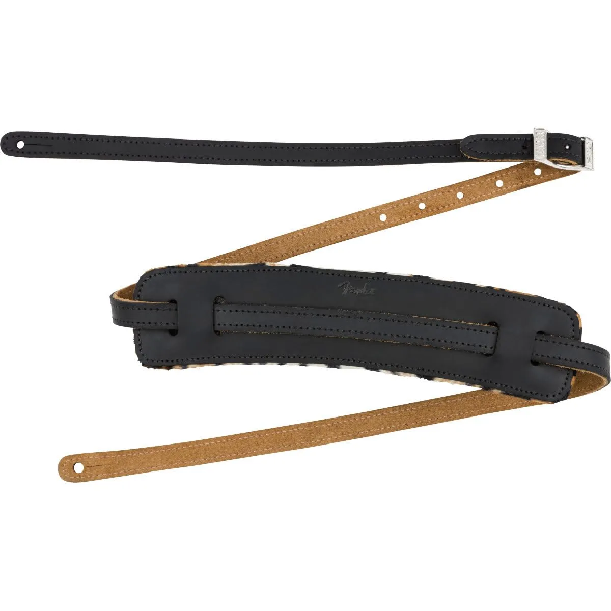 Fender Joe Strummer Tracolla Chitarra Know Your Rights Nero 5cm