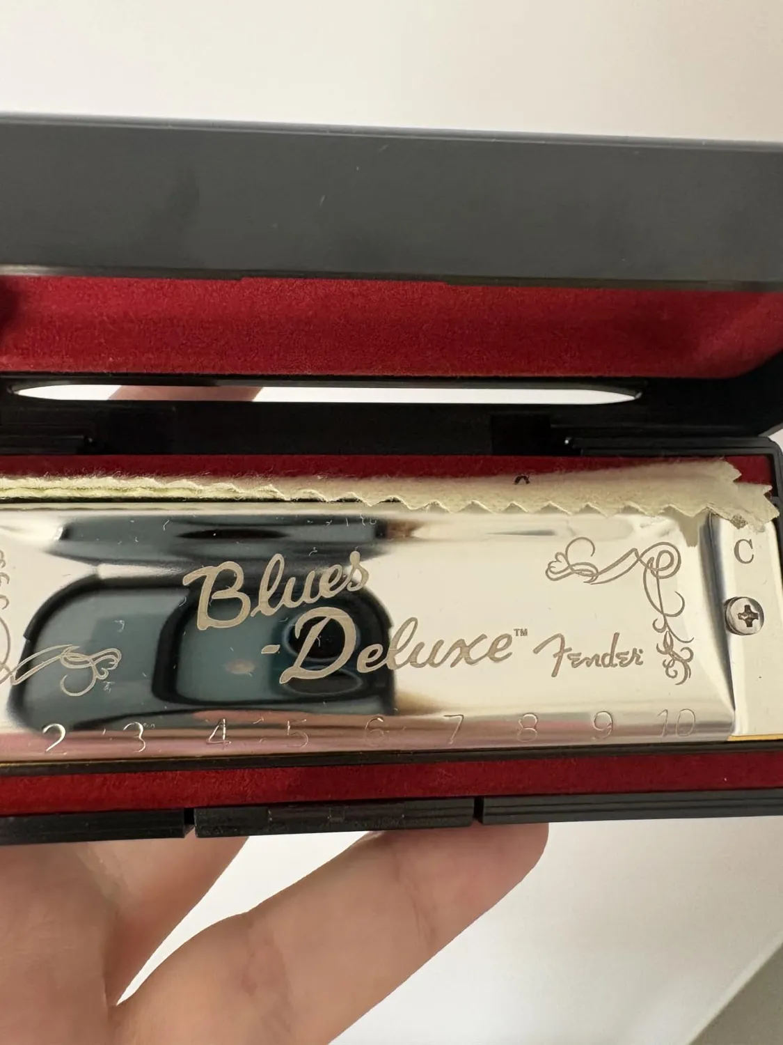 Fender Blues Deluxe Armonica Diatonica Do Singola 10 Fori