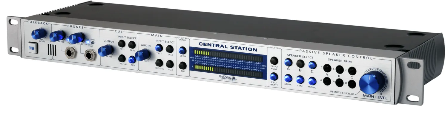 PreSonus Central Station PLUS controller monitor studio