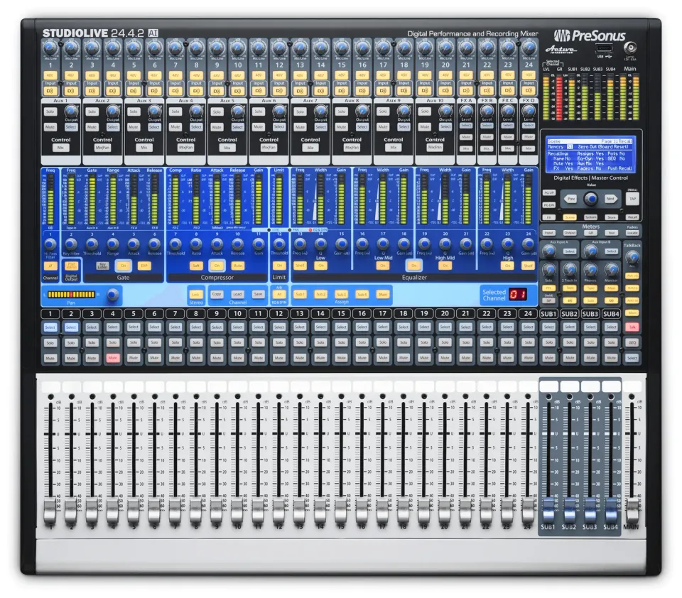 PreSonus StudioLive 24.4.2AI mixer digitale 24 canali