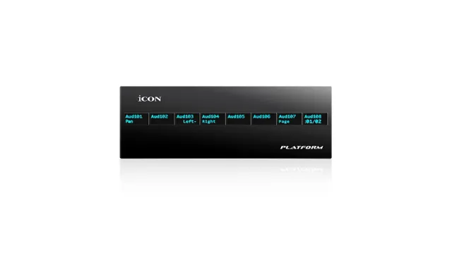 iCON Platform D3 display per controller Platform
