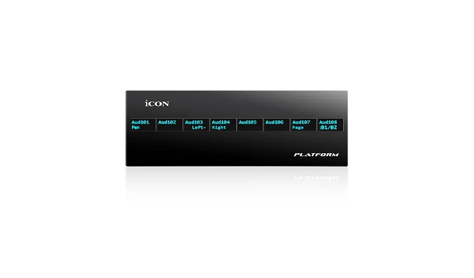 iCON Platform D3 display per controller Platform