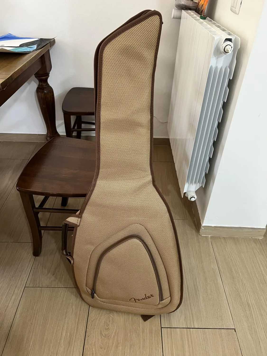Fender FET610 custodia chitarra elettrica tweed imbottita