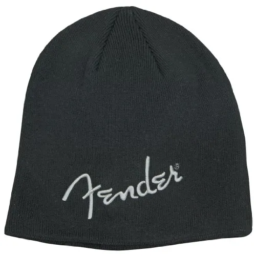 Fender 910-6111-706 Berretto Logo Nero in acrilico
