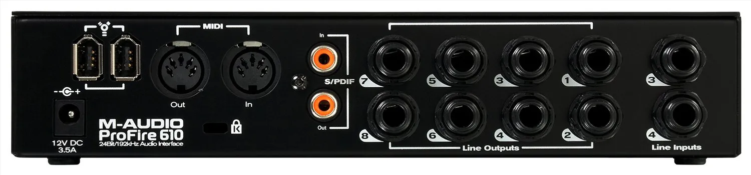M-Audio Profire 610 interfaccia audio 6x10 import UK