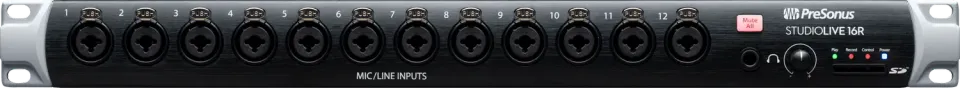 PreSonus StudioLive 16R mixer digitale rack 18 canali