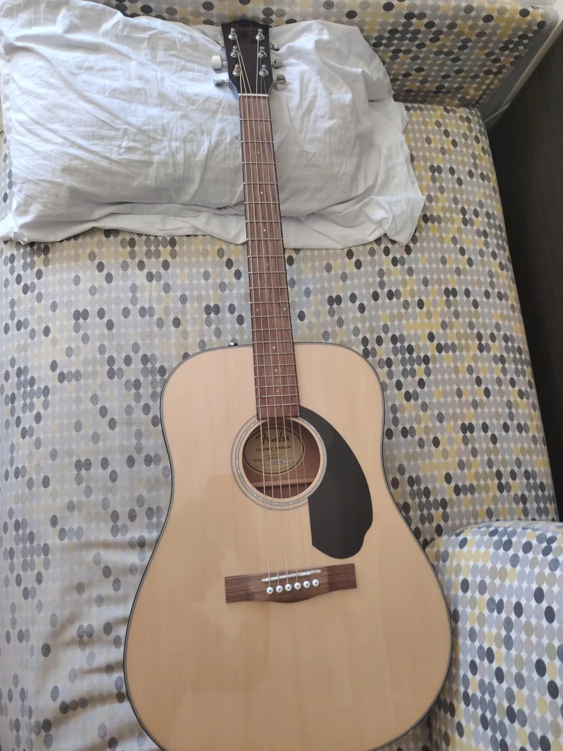 Fender CD-60 chitarra acustica dreadnought nera