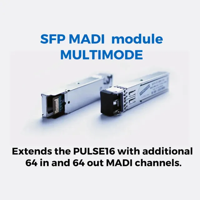 Ferrofish Pulse modulo SFP MADI multimodale + codice