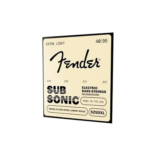 Fender 5250XL corde basso scala corta 40-95 nickel