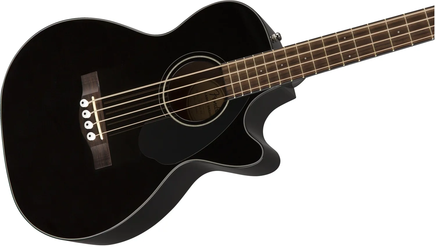 Fender CB-60SCE basso elettroacustico 4 corde Nero concerto