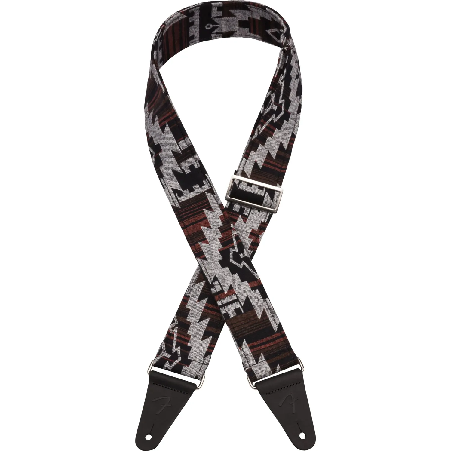 Fender Zion tracolla chitarra 5 cm multicolore aztec