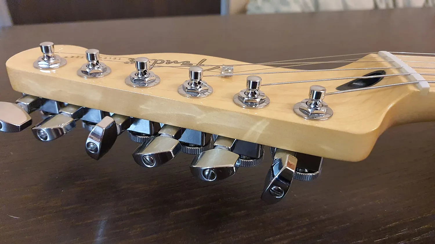 Fender Stratocaster Telecaster Locking meccaniche cromo set 6 18:1