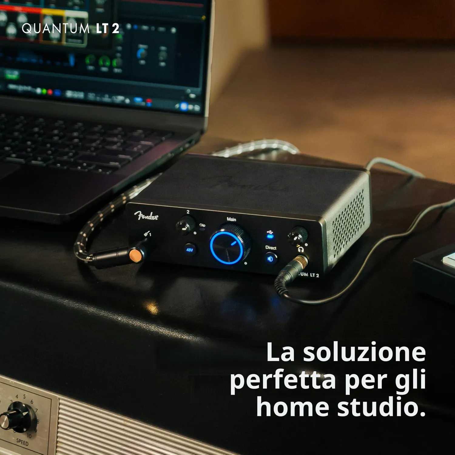 Fender Quantum LT2 interfaccia audio USB-C bassa latenza
