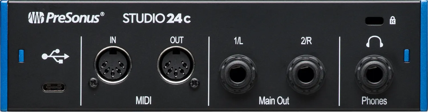 PreSonus Studio 24c scheda audio USB 2 canali