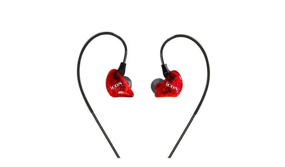 iCON Pro Audio Scan 7 auricolari in-ear monitor rossi