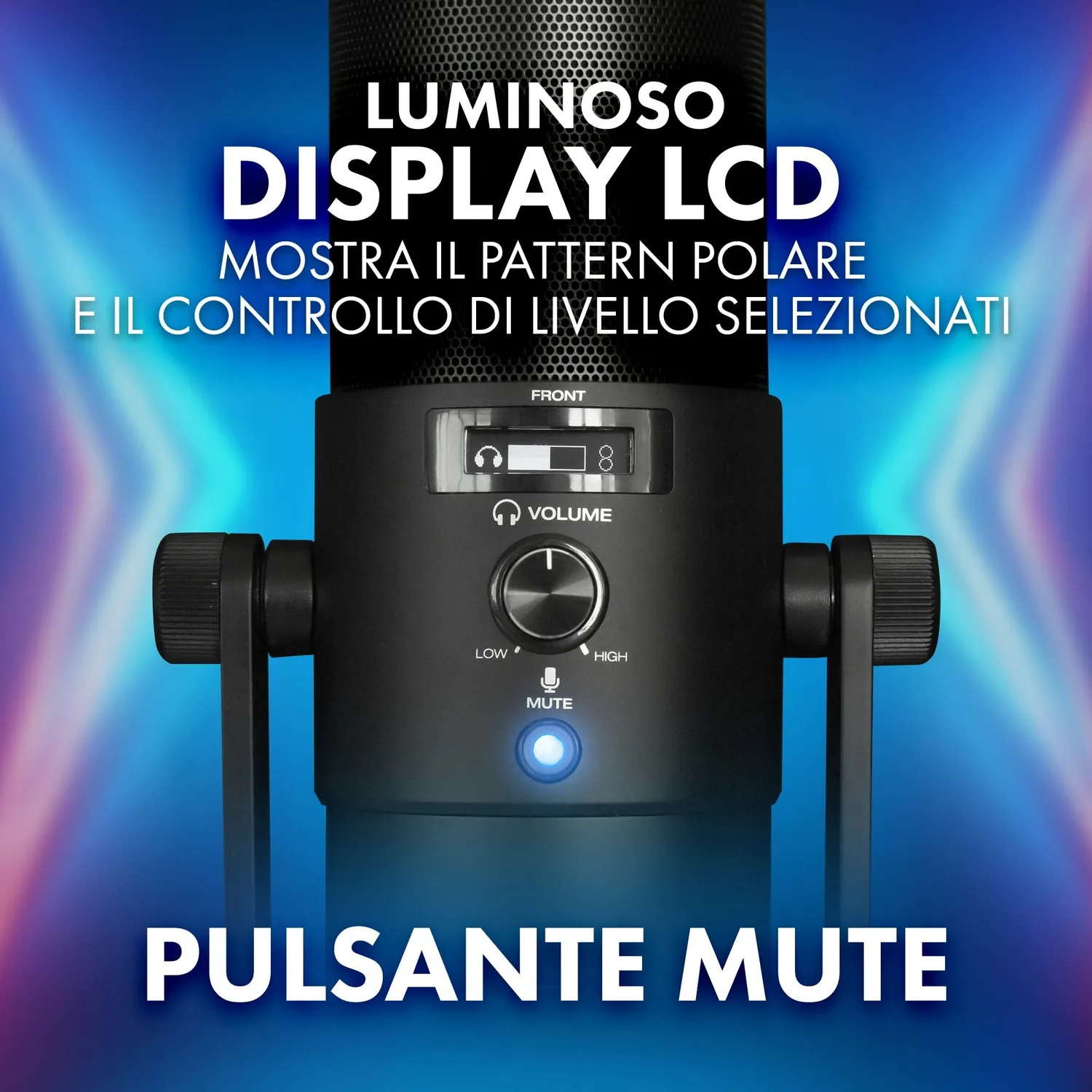 M-Audio Uber Mic microfono USB condensatore streaming