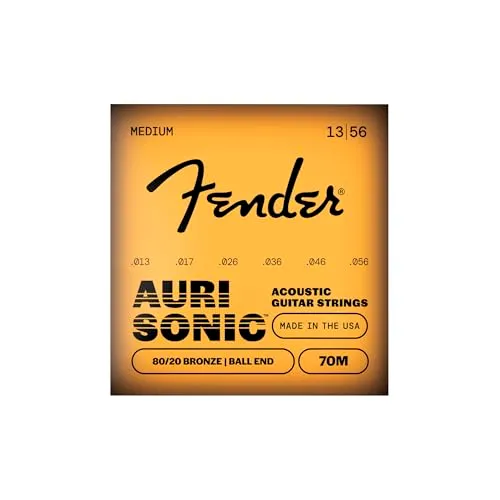 Fender 80/20 Bronze corde chitarra acustica 013-056
