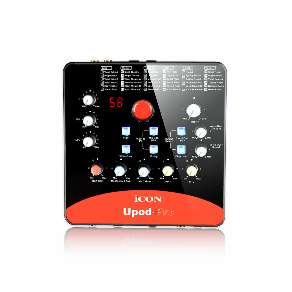 iCON Pro Audio Upod Pro interfaccia audio USB DSP