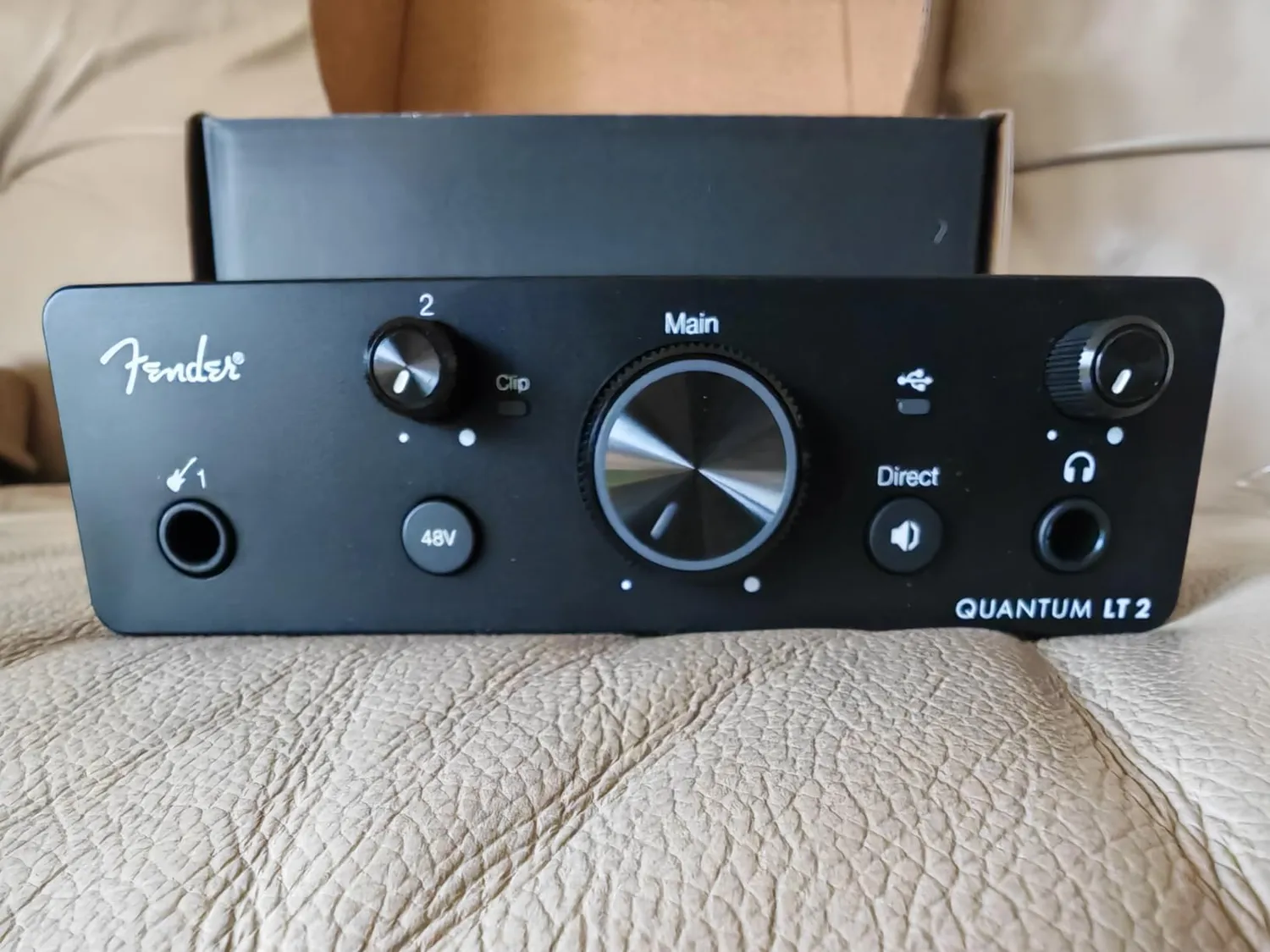 Fender Quantum LT2 interfaccia audio USB-C bassa latenza