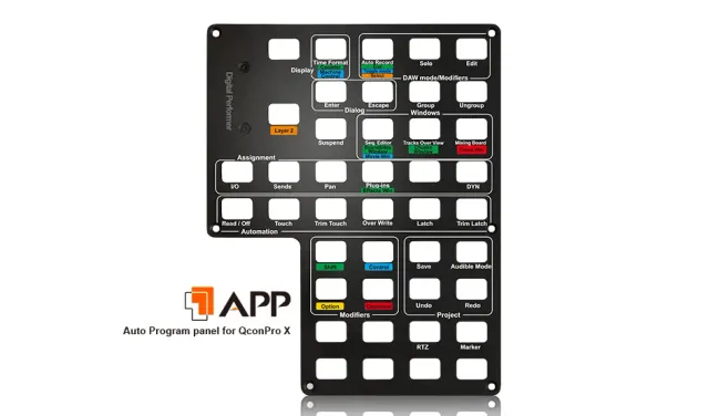 iCON APP Digital Performer app controllo DAW