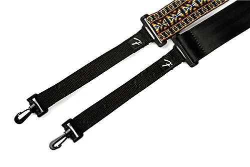 Fender Hootenanny Tracolla Banjo Rosso Nero Regolabile