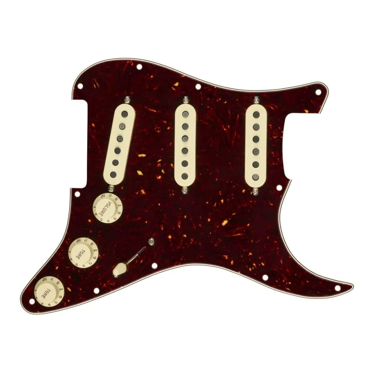 Fender Original 57/62 Pickup Strat Set 3 single-coil nero Alnico