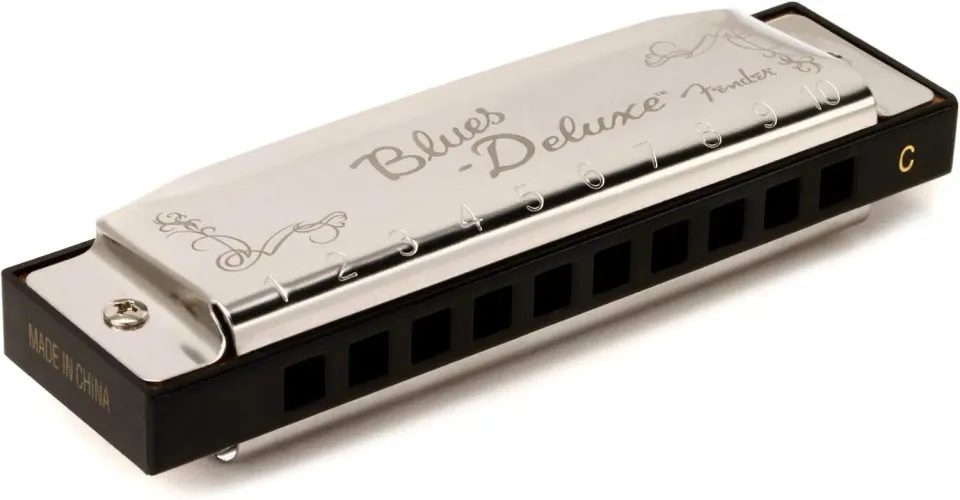Fender Blues Deluxe Armonica Diatonica Do Singola 10 Fori