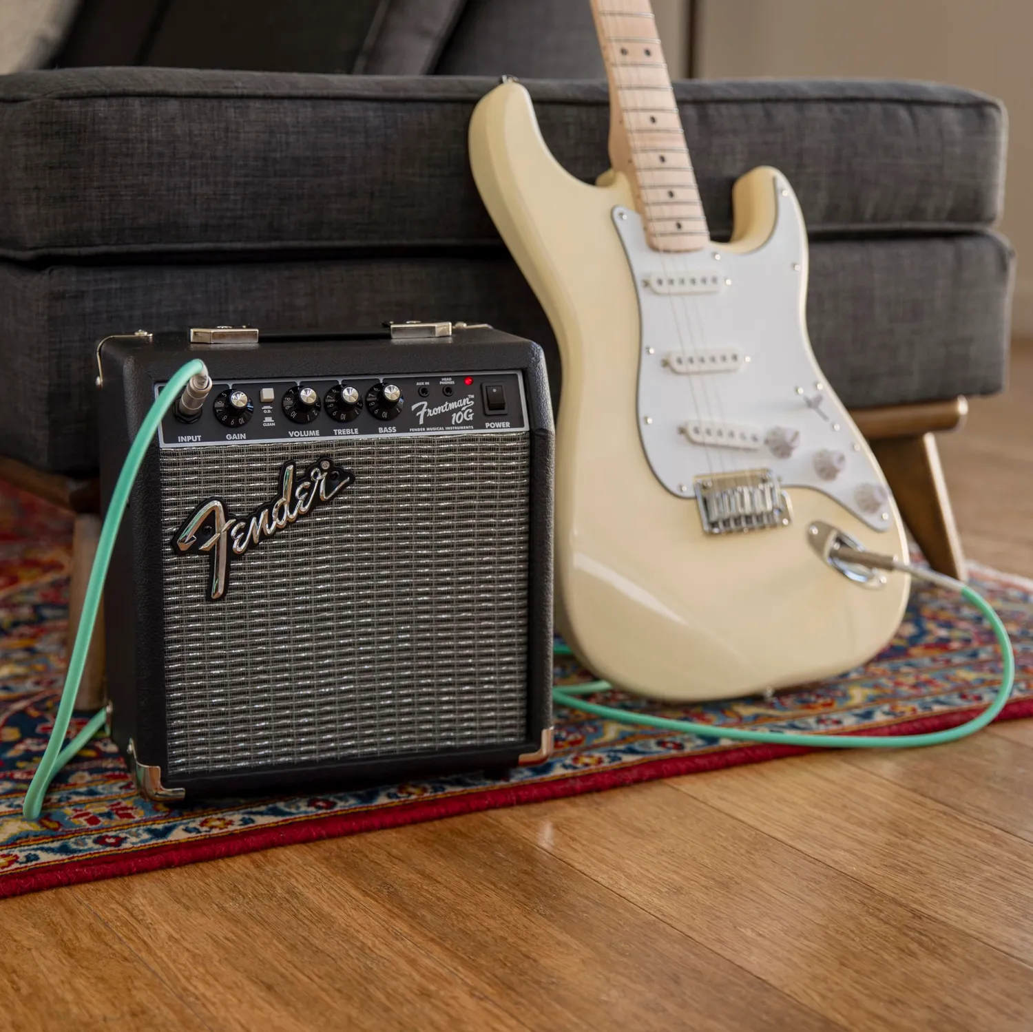 Fender Frontman 10G ampli chitarra 10W con cuffie nero