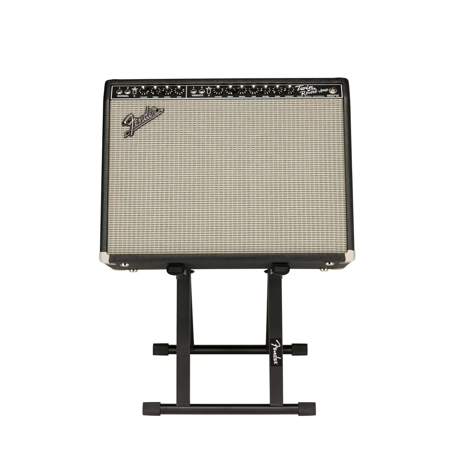Fender supporto amplificatore Large nero inclinabile acciaio