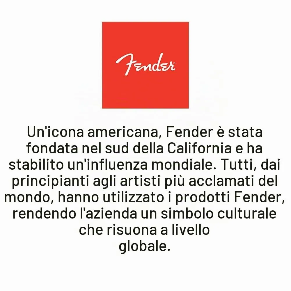 Fender Tex-Mex battipenna Stratocaster precablato parchment 11 fori