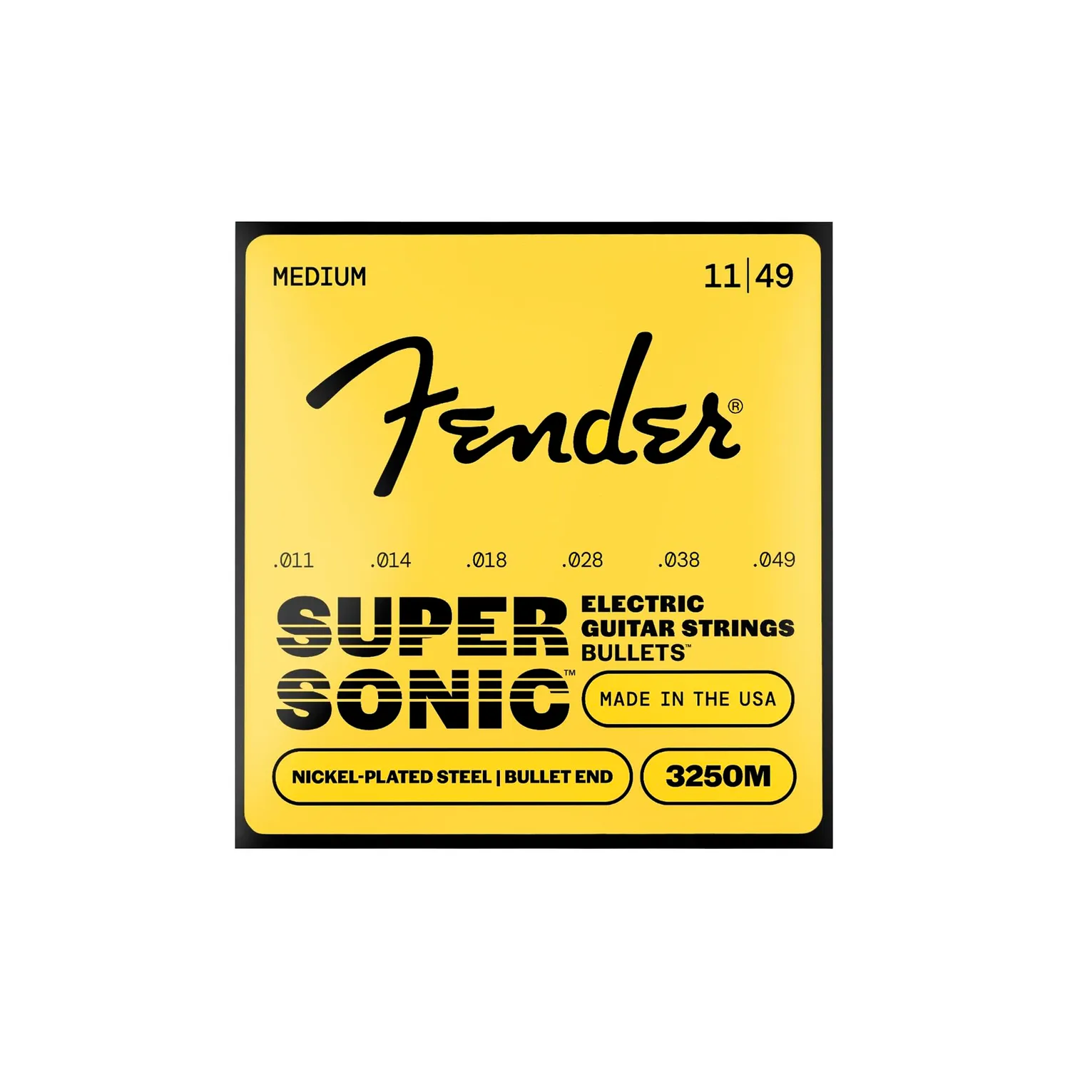 Fender Super Bullet 3250R corde chitarra 010-046 nichel
