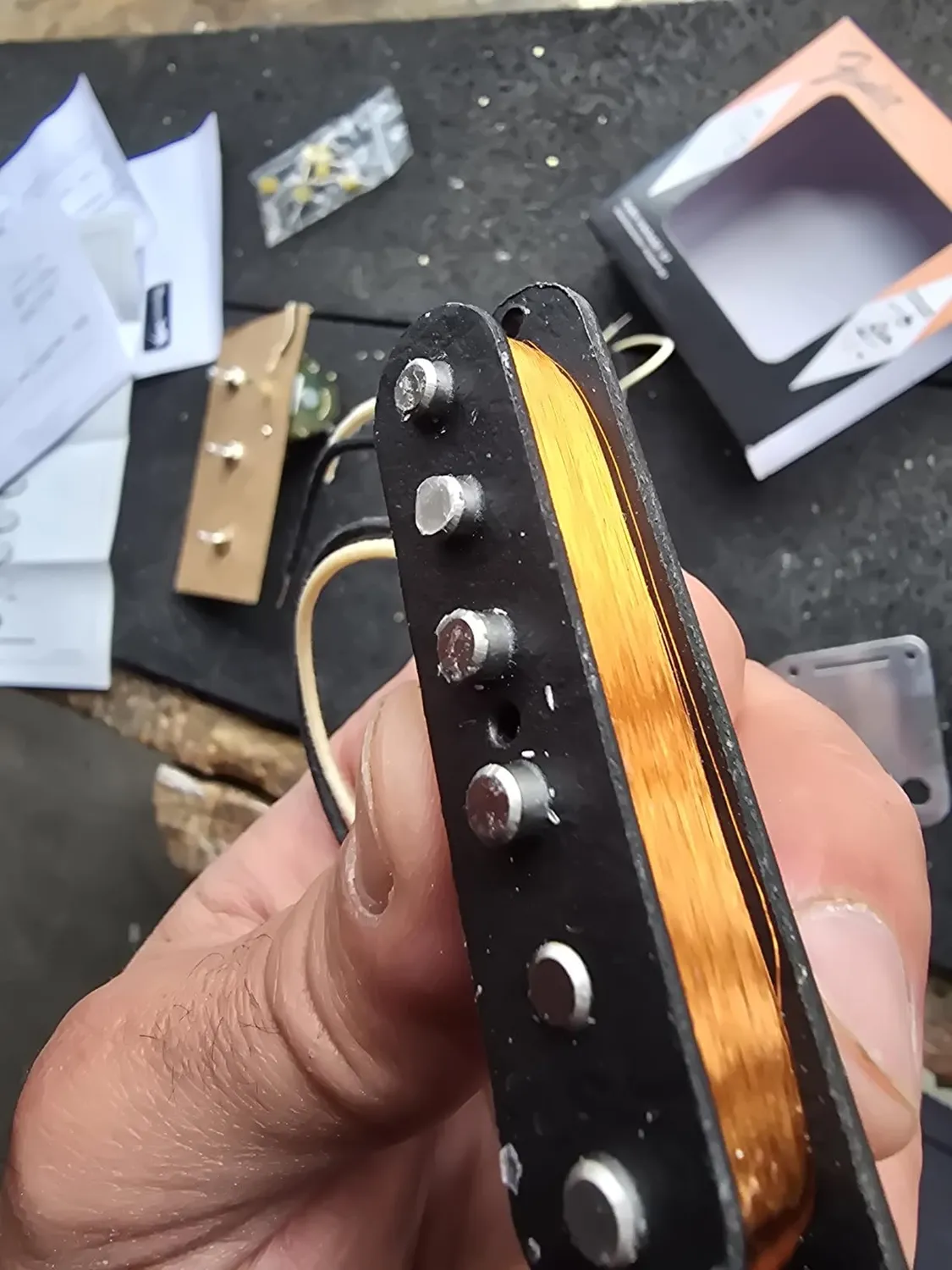 Fender Pure Vintage 57 Strat pickup set 3 pezzi