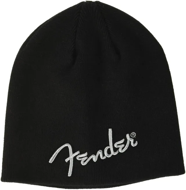 Fender 910-6111-706 Berretto Logo Nero in acrilico