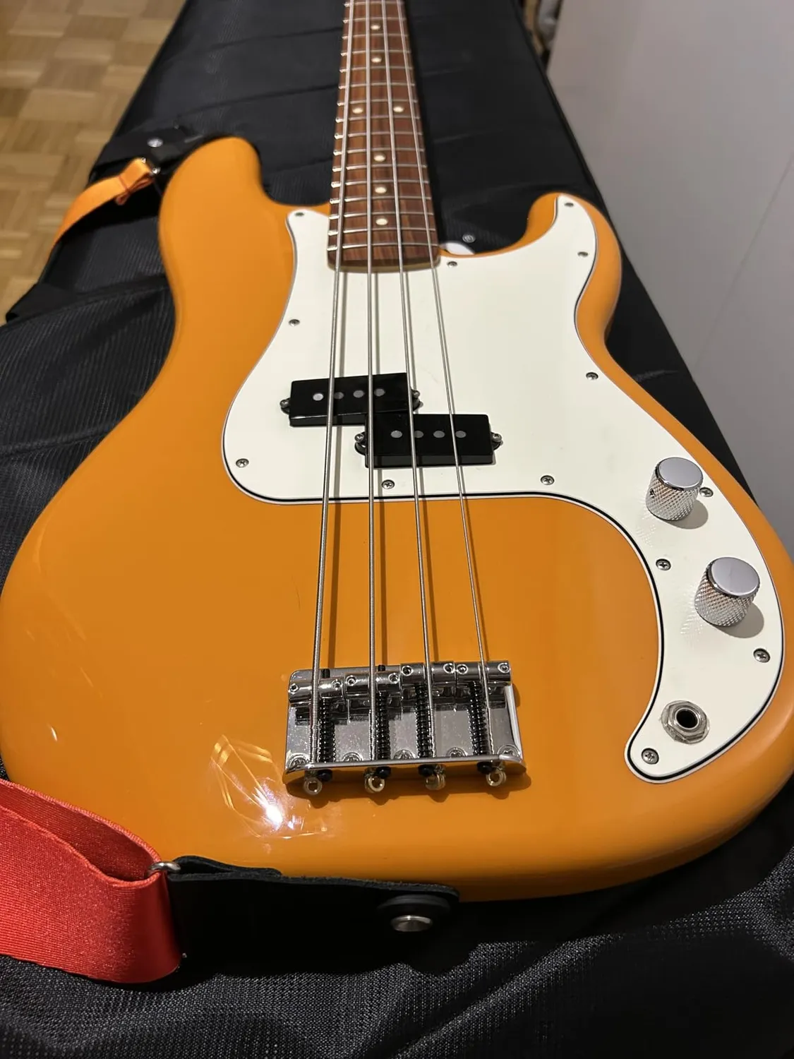 Fender Ombré tracolla chitarra 2" silver smoke nylon
