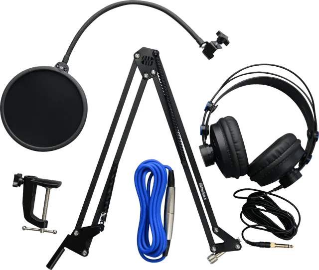PreSonus Broadcast Accessory Pack kit podcast 4 pezzi