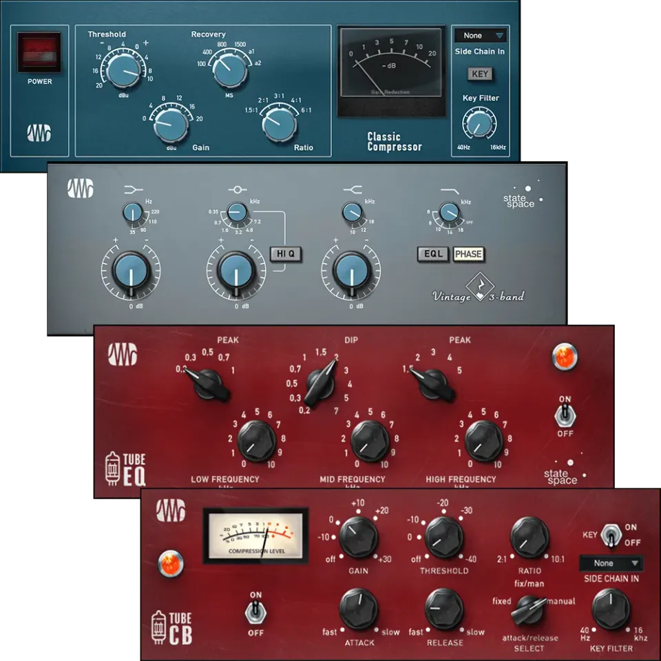 PreSonus Vintage Channel Strips bundle EQ compressori