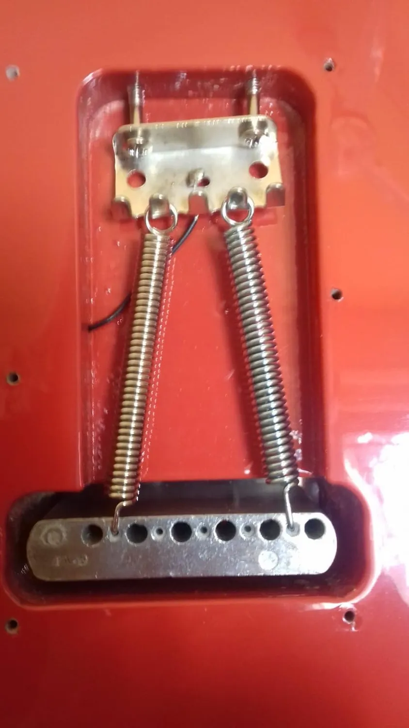 Fender Stratocaster ponte tremolo cromato 6 viti