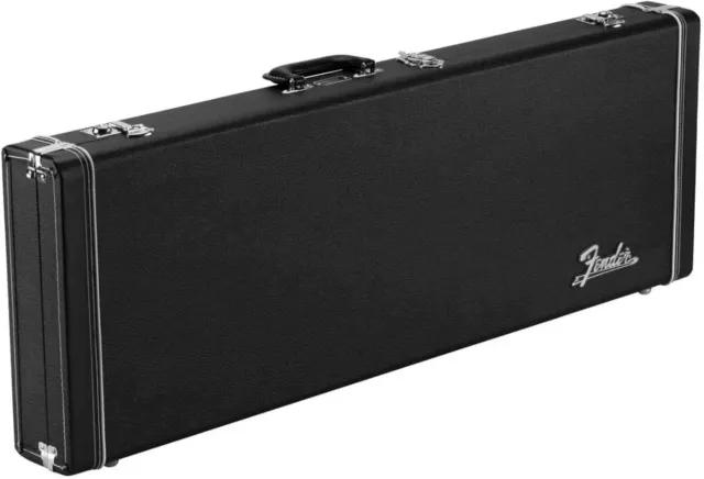Fender Classic Series custodia rigida Strat Tele nera legno