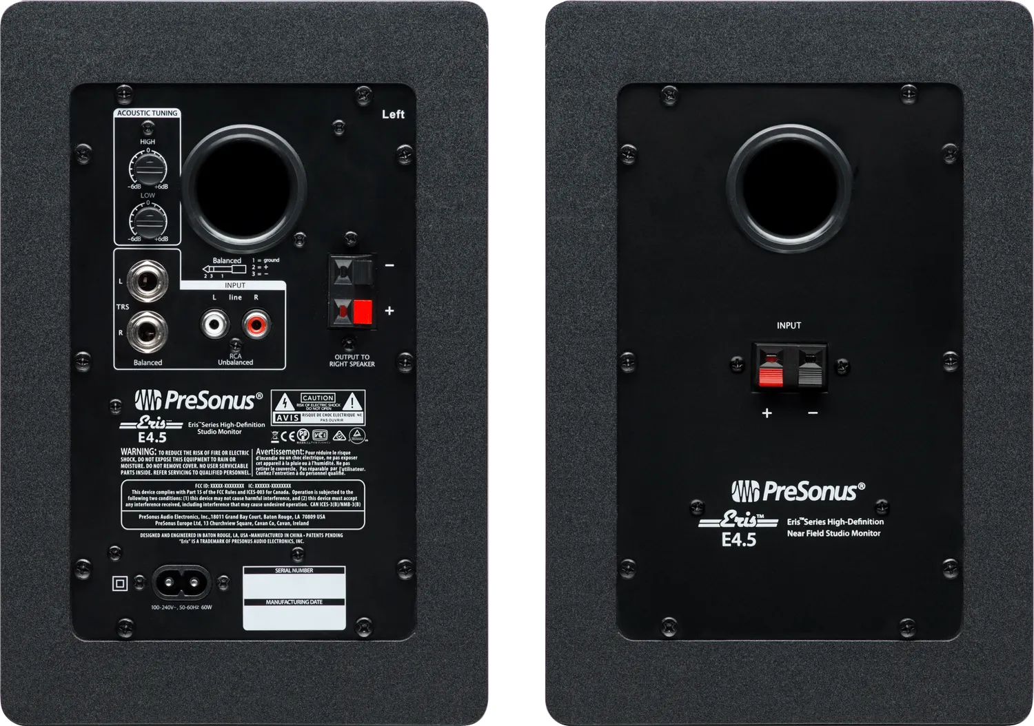 PreSonus Eris E4.5 monitor studio coppia 50W