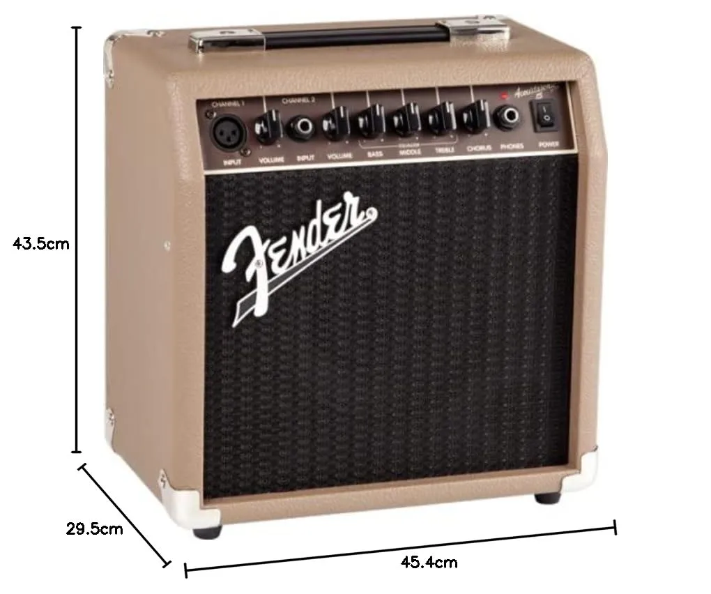 Fender Acoustasonic 15 amplificatore chitarra 15W chorus