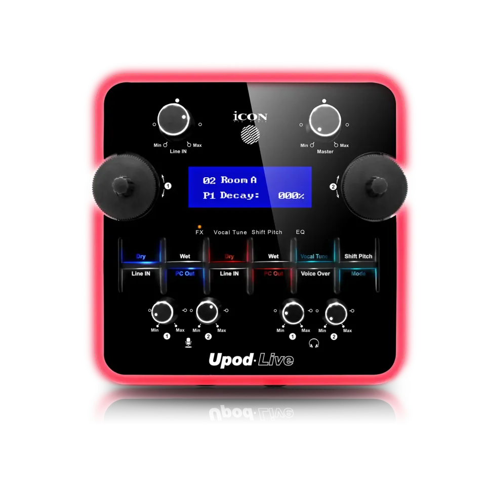iCON UPod Live interfaccia audio USB con effetti DSP telecomando