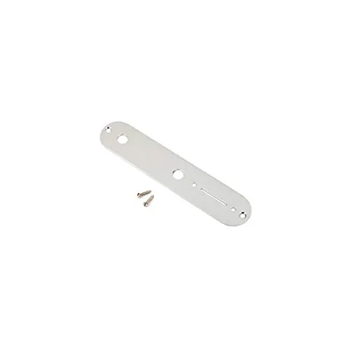 Fender Vintage Tele placca 2 fori chrome acciaio