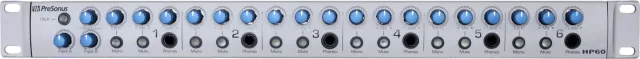 PreSonus HP60 mixer cuffie 6 canali con talkback