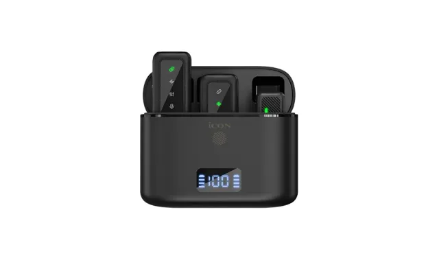 iCON AirMic 3 microfono lavalier wireless 10 g leggero