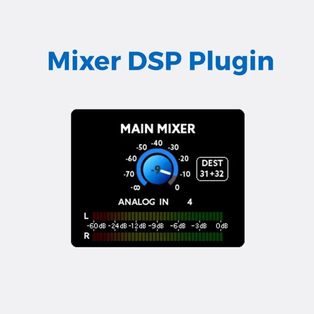 Ferrofish A32 Mixer DSP plugin submix stereo analogico
